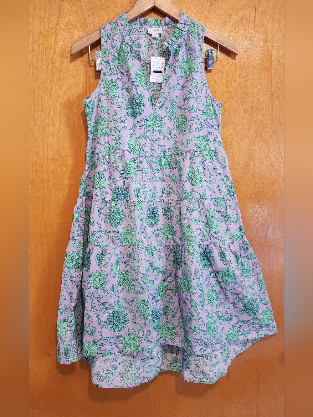 NWT J. Crew Lightweight Breezy Cotton Sleeveless Summer Dress